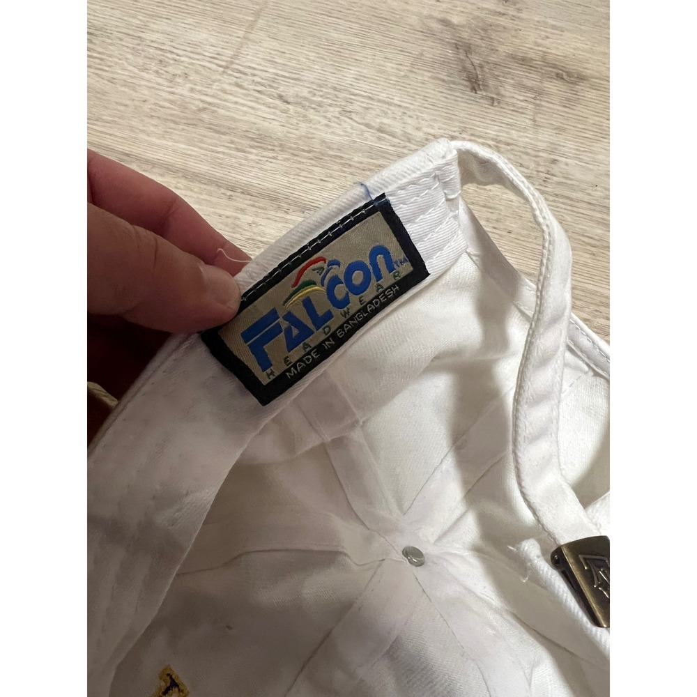 BB&N Circus White Baseball Cap Hat Mens Adjustable Vintage Ringling Bros 90s - Picture 5 of 8